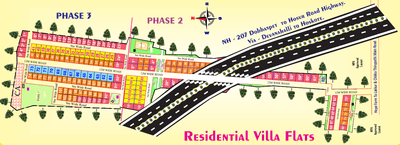 Project Image of 1200.0 - 2400.0 Sq.ft Residential Plot Plot for buy in Nisarga Tejas Orchid Phase 3