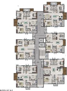 Project Image of 1295.0 - 2335.0 Sq.ft 2 BHK Apartment for buy in Aparna Hill Park Lake Breeze