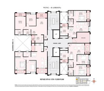 Project Image of 1300 Sq.ft 3 BHK Apartment / Flat for sale in Dhanori for Rs. 14000000