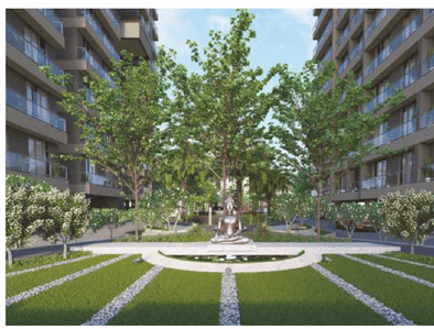 Project Image of 1143 Sq.ft 2 BHK Apartment / Flat for sale in Tragad for Rs. 6500000