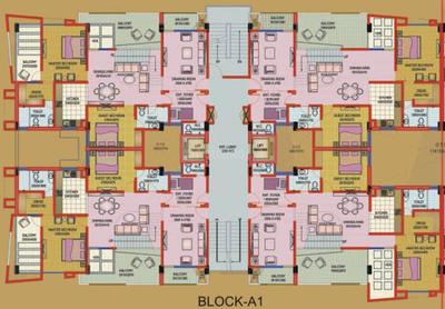 Project Image of 1399.0 - 2809.0 Sq.ft 2 BHK Apartment for buy in Amazing V3 Residency