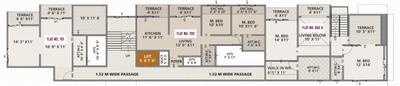 Project Image of 332.6 - 858.96 Sq.ft 1 RK Apartment for buy in Dubal Aanand Viharr