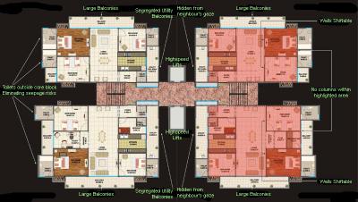 Project Image of 1575.0 - 3200.0 Sq.ft 3 BHK Apartment for buy in Sunshine Helios