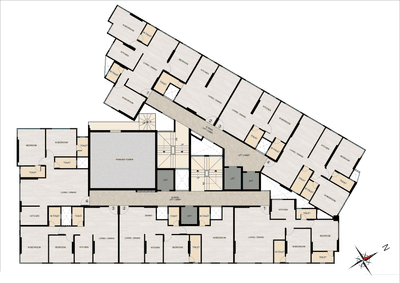 Project Image of 302.47 - 737.0 Sq.ft 1 RK Apartment for buy in Star Sayba Royal
