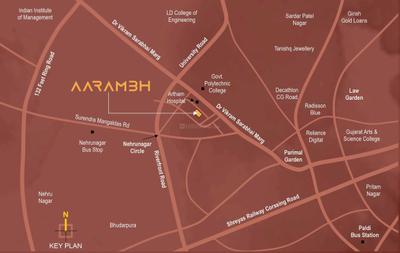 Project Image of 2527.0 - 3250.0 Sq.ft 3 BHK Apartment for buy in Aarambh