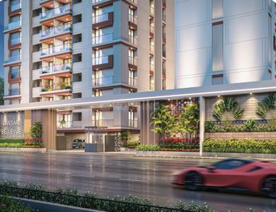 Project Image of 1097.7 - 1494.89 Sq.ft 3 BHK Apartment for buy in Amar Bansari Bellevue