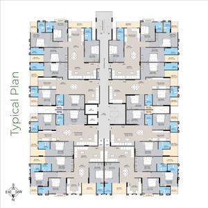 Project Image of 1750.14 - 2206.21 Sq.ft 3 BHK Apartment for buy in JVJ Silicon Valley