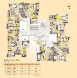 Project Image of 783.0 - 800.0 Sq.ft 2 BHK Apartment for buy in Signum Parkwoods Estate