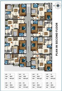 Project Image of 780.0 - 1100.0 Sq.ft 2 BHK Apartment for buy in Viva Vision