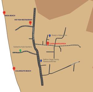 Project Image of 1200 Sq.ft 2 BHK Apartment / Flat for sale in Calangute for Rs. 14200000