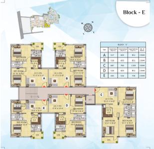 Project Image of 730.0 - 1238.0 Sq.ft 2 BHK Apartment for buy in Meena Crystal