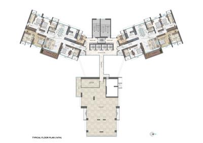 Project Image of 2955.0 - 3600.0 Sq.ft 4 BHK Apartment for buy in Wadhwa Panorama