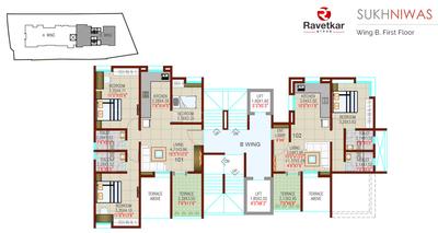 Project Image of 692.0 - 1173.0 Sq.ft 2 BHK Apartment for buy in Ravetkar Sukhniwas