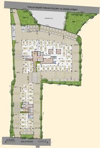 Project Image of 1673.0 - 2096.0 Sq.ft 3 BHK Apartment for buy in Akshaya Trichy Rich