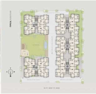 Project Image of 1935 Sq.ft 3 BHK Apartment / Flat for sale in Tragad for Rs. 7500000