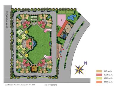 Project Image of 995.0 - 1370.0 Sq.ft 2 BHK Apartment for buy in Ekdant FNG