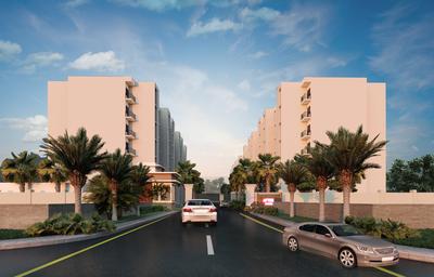 Aftek Group Housing Entrance Gate Security Cabin 1