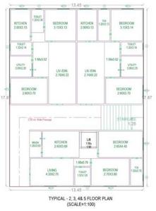 Project Image of 906.0 - 1115.03 Sq.ft 2 BHK Apartment for buy in Visheeshta Chikkas Elite Homes