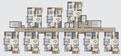 Project Image of 1000.0 - 1010.0 Sq.ft 2 BHK Apartment for buy in Ramky Nextown