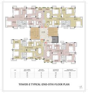 Project Image of 885.0 - 1280.0 Sq.ft 2 BHK Apartment for buy in Laa Proxima