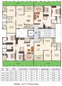 Project Image of 0.0 - 934.0 Sq.ft 3 BHK Apartment for buy in Mantra 29 Gold Coast Phase 1