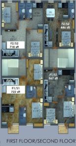 Project Image of 422.0 - 722.0 Sq.ft 1 BHK Apartment for buy in Crest Questa