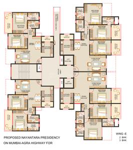 Project Image of 814.0 - 1876.0 Sq.ft 1 BHK Apartment for buy in Nayantara Presidency