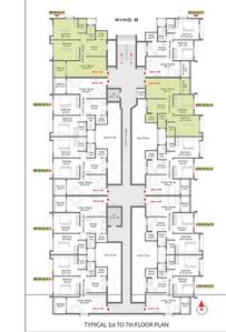 Project Image of 877.77 - 984.96 Sq.ft 2 BHK Apartment for buy in Greenfield 4