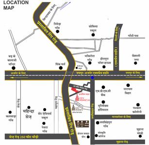 Auric City Homes II Images for Location Plan of Auric City Homes II 1