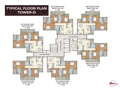 Project Image of 1507.0 - 2245.0 Sq.ft 3 BHK Apartment for buy in Mundeshwari Megapolis