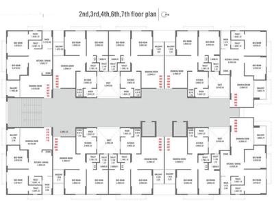 Project Image of 1179.0 - 1215.0 Sq.ft 2 BHK Apartment for buy in Vikas Shubh Westside