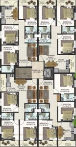Project Image of 1495.0 - 1550.0 Sq.ft 3 BHK Apartment for buy in Kamdhenu Krishna Avenue