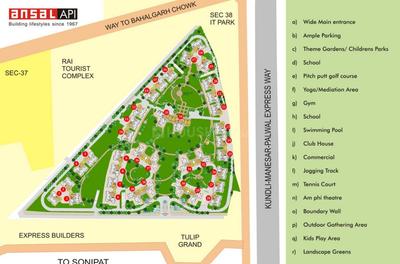 Project Image of 1420.0 - 3235.0 Sq.ft 2 BHK Apartment for buy in Ansal Green Escape