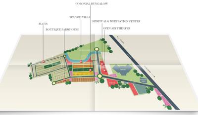Project Image of 1560.55 - 1820.61 Sq.ft 3 BHK Villa for buy in Galaxy Enclave The Urban Village Building 1 To 3
