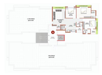Project Image of 647.88 - 912.03 Sq.ft 2 BHK Apartment for buy in DSC Mannat Residency