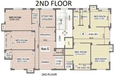 Project Image of 431.09 - 813.21 Sq.ft 2 BHK Apartment for buy in Surakha Residency 3