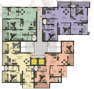 Project Image of 1163.0 - 1551.0 Sq.ft 2 BHK Apartment for buy in Bhuvaneshi Sadguru