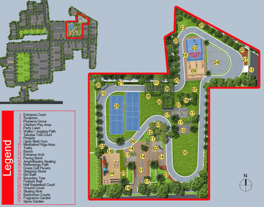 TVS Emerald Hamlet Phase I Layout Plan 4