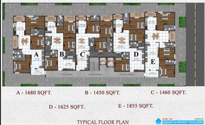 Project Image of 1450.0 - 1847.0 Sq.ft 3 BHK Apartment for buy in Navaneetha RR Raghavendra