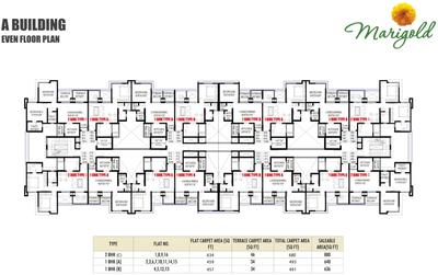 Project Image of 430.0 - 710.0 Sq.ft 1 BHK Apartment for buy in Nagpal Marigold