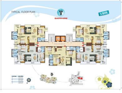 Project Image of 1165.0 - 1780.0 Sq.ft 2 BHK Apartment for buy in SDC Green Park