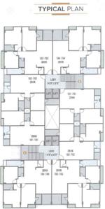 Project Image of 665.75 - 952.07 Sq.ft 2 BHK Apartment for buy in Shyam Bhavya Elegance