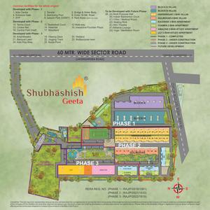 Project Image of 841.63 - 1506.84 Sq.ft 2 BHK Apartment for buy in Shubhashish Geeta Phase III