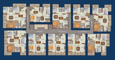 Project Image of 1671 Sq.ft 3 BHK Apartment / Flat for sale in Horamavu for Rs. 9200000