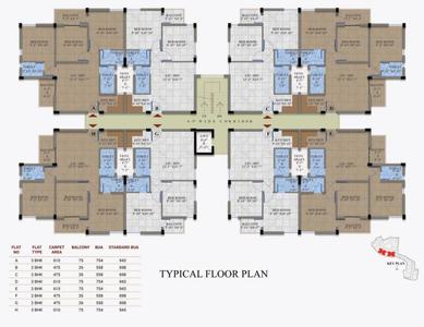 Project Image of 274.0 - 943.0 Sq.ft 1 RK Apartment for buy in Srijan Star Swapno Puron