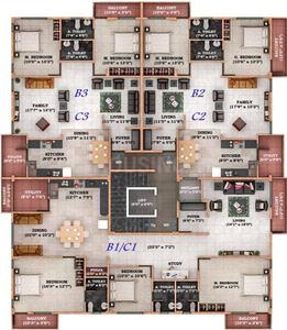 Project Image of 1291.0 - 2111.0 Sq.ft 2 BHK Apartment for buy in Pramur Estonia