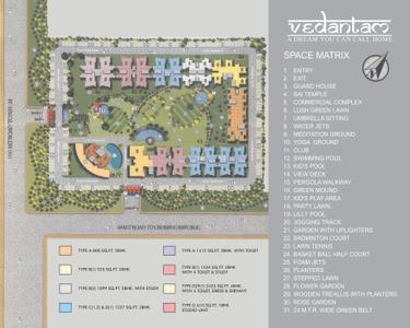 Project Image of 610.0 - 2425.0 Sq.ft Studio Studio Apartment for buy in Radicon Vedantam