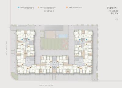 Project Image of 764.02 - 865.63 Sq.ft 2 BHK Apartment for buy in Ratna Turquoise Rosedale