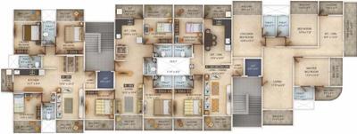 Project Image of 641.0 - 1029.0 Sq.ft 2 BHK Apartment for buy in Kotibhaskar Gauritanay