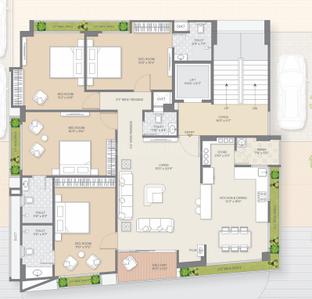Project Image of 0.0 - 3582.0 Sq.ft 4 BHK Apartment for buy in Dharma The Samanvay 188